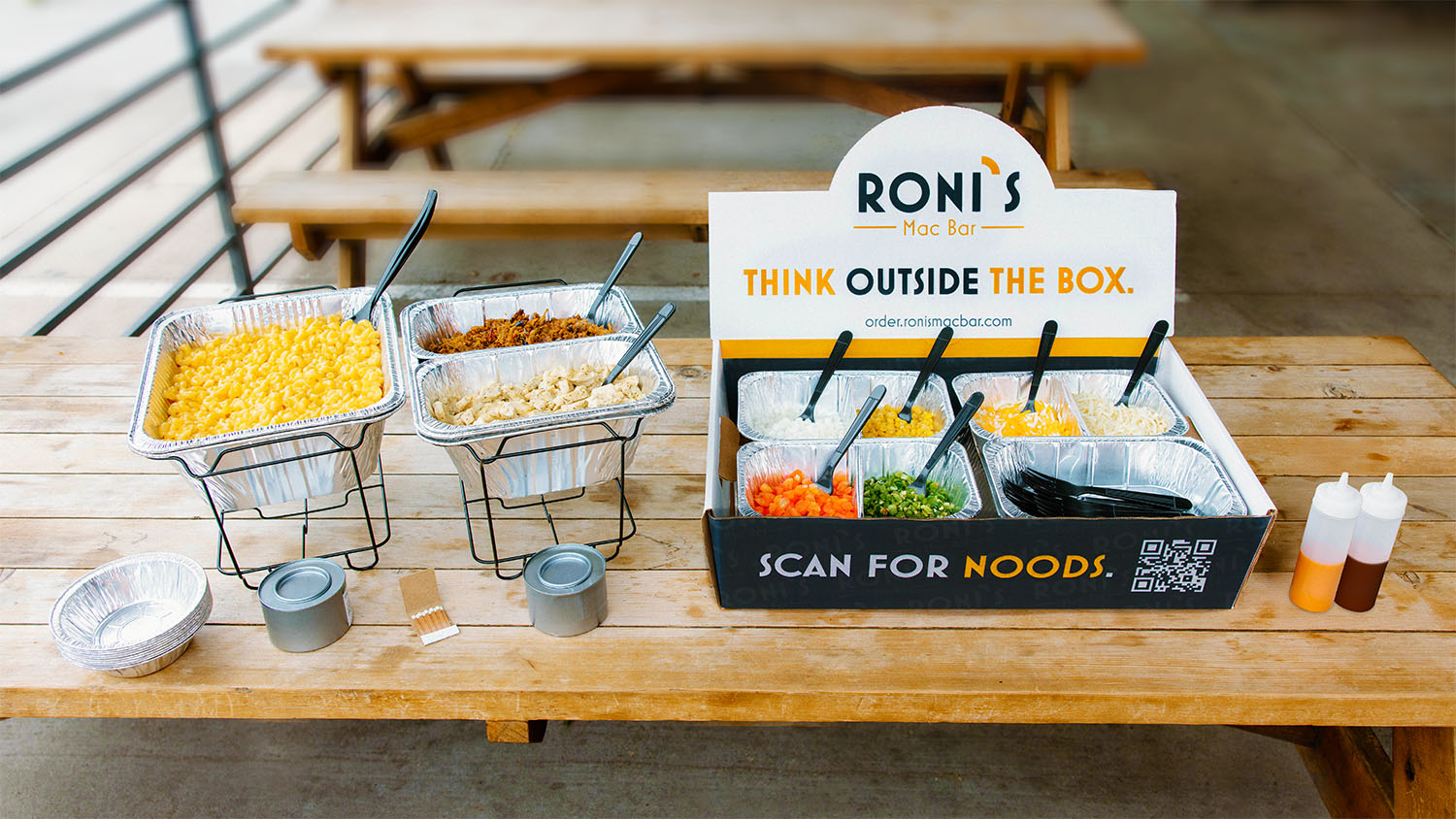 Placeholder image - replace with Little Rock loaded mac and cheese bowl hero photo